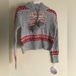 Kaisley Cropped Hooded Sweater XS